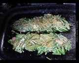 簡単☆ニラ玉・ベーコン焼き作り方5写真