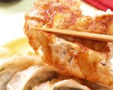 ポン酢で食べるツナとほうれん草のカリカリチーズ餃子作り方4写真