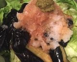 揚げなすと柚子胡椒&おろしポン酢サラダ作り方4写真