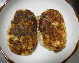 大豆＆大豆のふわふわハンバーグ作り方5写真