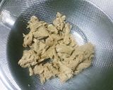 ヘルシー★大豆のお肉でしぐれ煮！作り方1写真