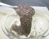 レンジでチン?新食感チアシードヨーグルト作り方1写真
