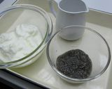 レンジでチン?新食感チアシードヨーグルト作り方2写真