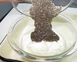 レンジでチン?新食感チアシードヨーグルト作り方3写真