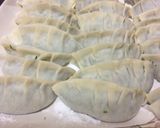 オカヒジキで餃子作り方4写真