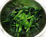 ベーコンとほうれん草のクリームパスタ作り方1写真
