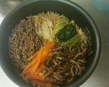 炊飯器で✨石焼きビビンバ風炊き込みご飯作り方8写真