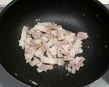ベーコンとほうれん草のクリームパスタ作り方6写真