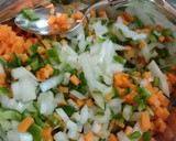 サーモンの野菜マヨネーズ焼き作り方1写真