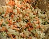 サーモンの野菜マヨネーズ焼き作り方2写真