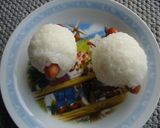 ウインナーおにぎり　　＾＾作り方2写真