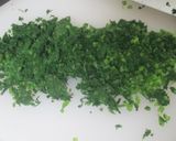 ごはんによく合う！ニンジンの葉ふりかけ作り方1写真