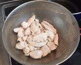 鶏のささみと豆苗炒め作り方2写真