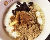 混ぜてチン♪オートミールホットヨーグルト作り方4写真