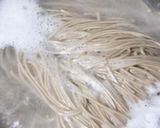 体が温まる寒い時に食べるかき玉そば:覚書作り方2写真