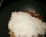 フライパンde ベーコン舞茸の和風ピラフ作り方4写真
