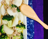 カブの葉としらすの梅おかか混ぜ御飯❤️作り方5写真