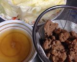 大豆のお肉でロールキャベツ♪作り方1写真