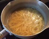 簡単ハムピーナッツバジルソースパスタ!!作り方4写真