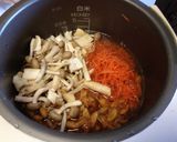 アーモンドとキノコの炊き込みご飯　作り方6写真