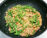 麻婆風♪ひき肉といんげんのピリ辛炒め作り方9写真