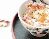 レンジで作る！カルボナーラ卵ご飯作り方3写真