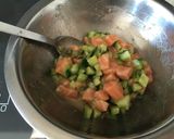 ころころサーモン✿はなやかカップ寿司作り方3写真