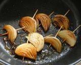 新玉ねぎのガーリックバター焼き作り方3写真