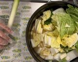 野菜たっぷり！とり野菜みその絶品鍋作り方3写真