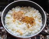 カレー粉とガラムマサラで簡単で美味なカレー卵炒飯作り方5写真