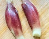 オクラとみょうがの白だしお吸い物作り方2写真