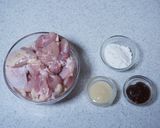 フライパンでカラッと焼き鶏♪作り方1写真