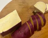 サツマイモと鶏肉の旨辛コチュジャン炒め☆作り方1写真