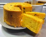 パンプキンシフォン＊かぼちゃフレーク②ふんわり作り方20写真