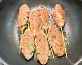 味付け簡単!ウマ!肉飯串焼き!作り方3写真