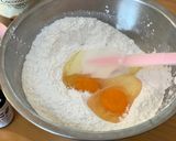 業スー食材で　ココナッツ バターモチ作り方3写真