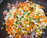 野菜たっぷり　オムレツ作り方2写真