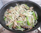小松菜ともやしの中華炒め作り方4写真