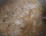 市販スープ活用!フカヒレ雑炊作り方4写真