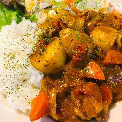 Xブレンド中辛○トマトチキンカレー by BistroMiti 【クックパッド