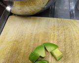 【副菜】アボカド塩昆布ごま油作り方1写真