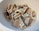 スルメイカのカレー炒め♪作り方1写真