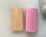 春色巻きピンクのかまぼこと豚バラ大葉巻き作り方4写真