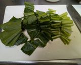絹ごし厚揚げと小松菜のオイスター炒め作り方1写真