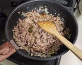 ひき肉ガッツリ！濃厚ナスのポロネーゼ作り方5写真