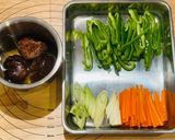 お弁当に◎ 牛肉と野菜のピリ辛炒め作り方1写真