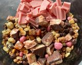 バレンタインに❣️チョコマシュマロヌガー作り方1写真