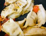 レトルト●餃子のトマトクリームソース炒め作り方3写真