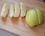 オーブン＆鍋不要！タタン風簡単林檎ケーキ作り方1写真