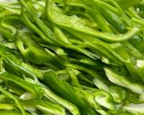 ピーマンとじゃこの中華風炒め作り方1写真